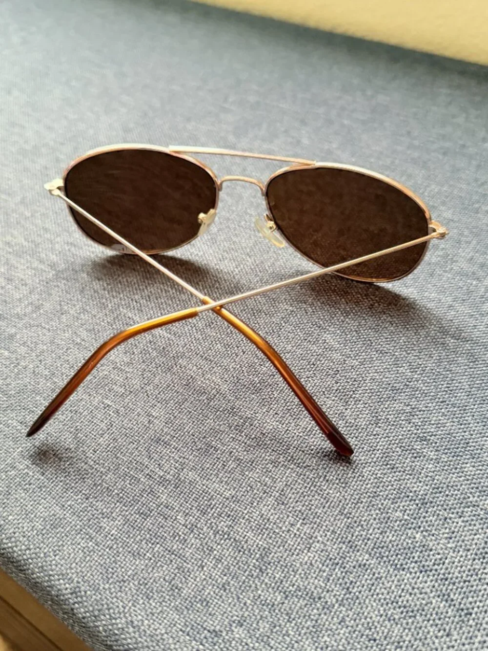 Classic Gold Aviator Sunglasses